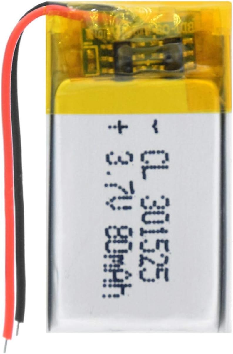 Amazon | 301525 リポポリマーバッテリー 3.7v 80mah リチウム電池 Gps